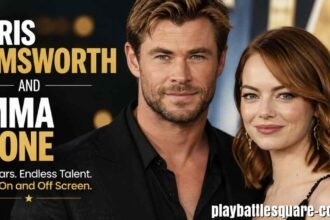 Chris Hemsworth and Emma Stone